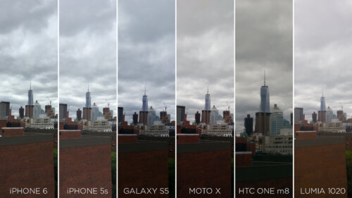 iPhone 6，GalaxyS5比較