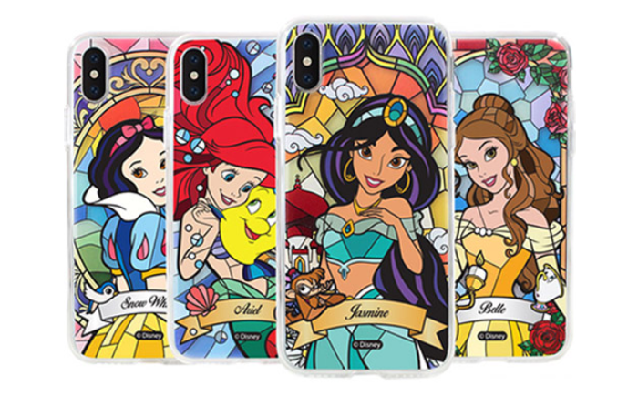 iPhone6,スマホケース,Disney Princess Stained Glass Case