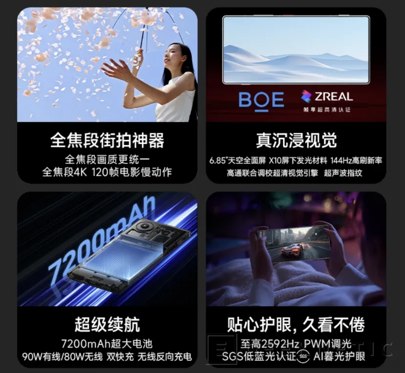 Geeknetic ZTE Nubia 80 Ultra には、Snapdragon 8 Elite Gen 5 と 7,200 mAh シリコンカーボンバッテリー 2 が付属しています