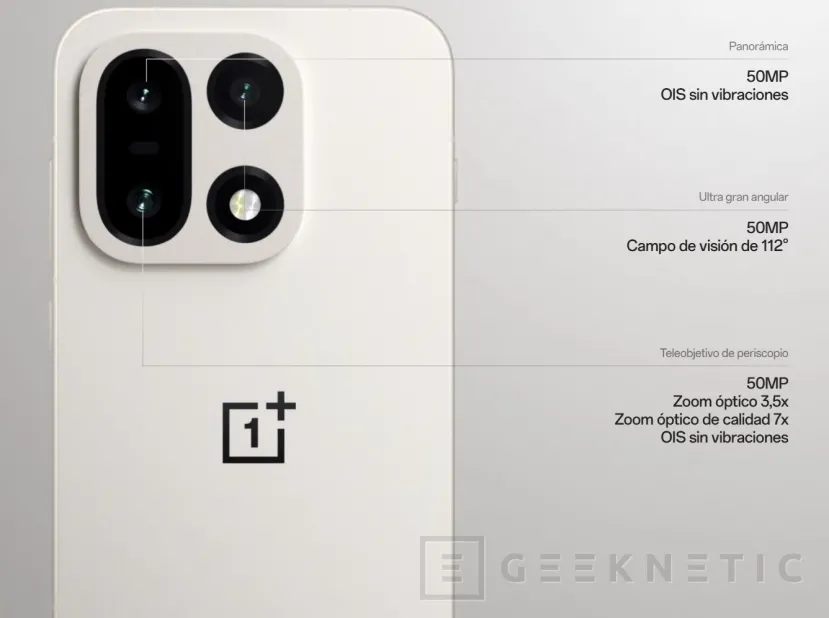 Geeknetic OnePlus 15 がスペインに上陸:巨大なバッテリーと Qualcomm の最新 4 を搭載したフラッグシップ