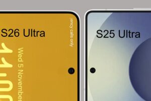 Galaxy S26 Ultraはサムスンのミニマルな美学を打ち破る：画面に大きな穴をあけてセルフィーに革命を起こす
