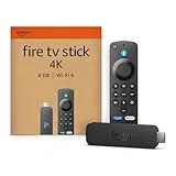Amazon Fire TV Stick 4K、Wi-Fi 6、Dolby Vision、Dolby Atmos、HDR10+ と互換性のあるストリーミングデバイス
