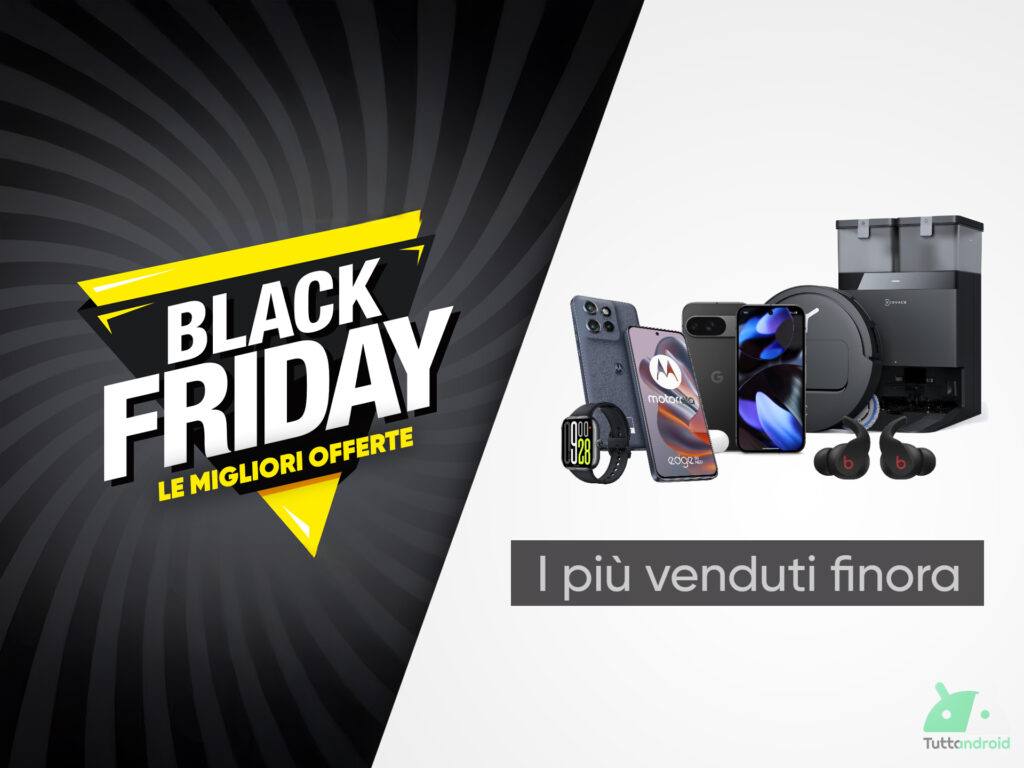 offerte prodotti più venduti Black Friday Amazon