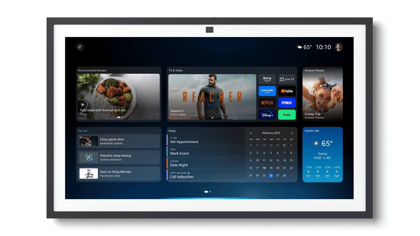 Amazon Alexa プラスのサンプル