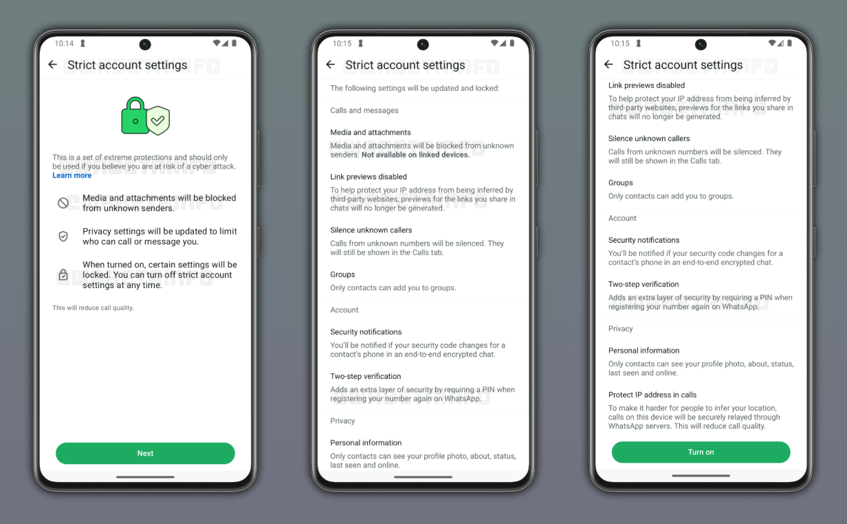 WhatsApp ベータ版