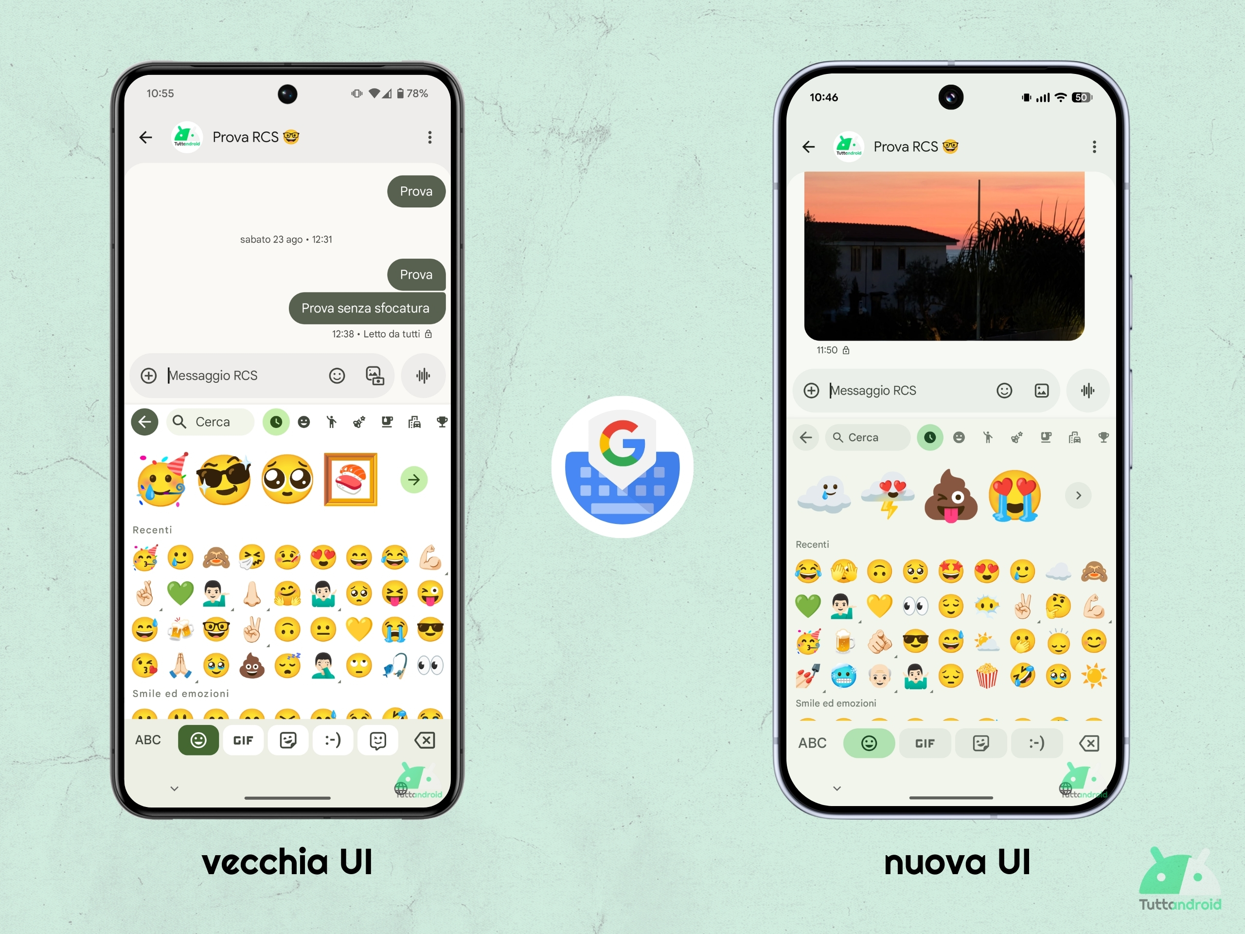 Android 16 - Gboard v16.5.1.838613058 ベータ版 - M3E 絵文字セレクター