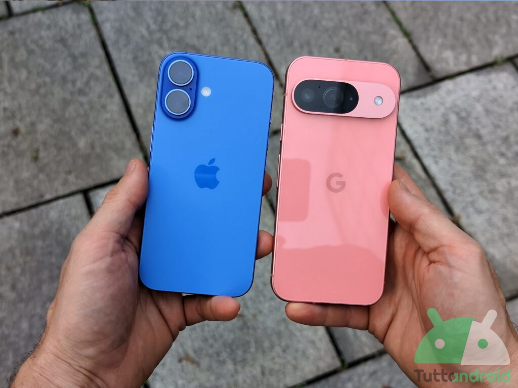 pixel 9 vs iphone 16