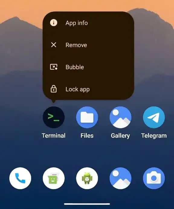 Android Baklava - AOSP ROM 2026 年 3 月 - Android 17 バブル アプリ