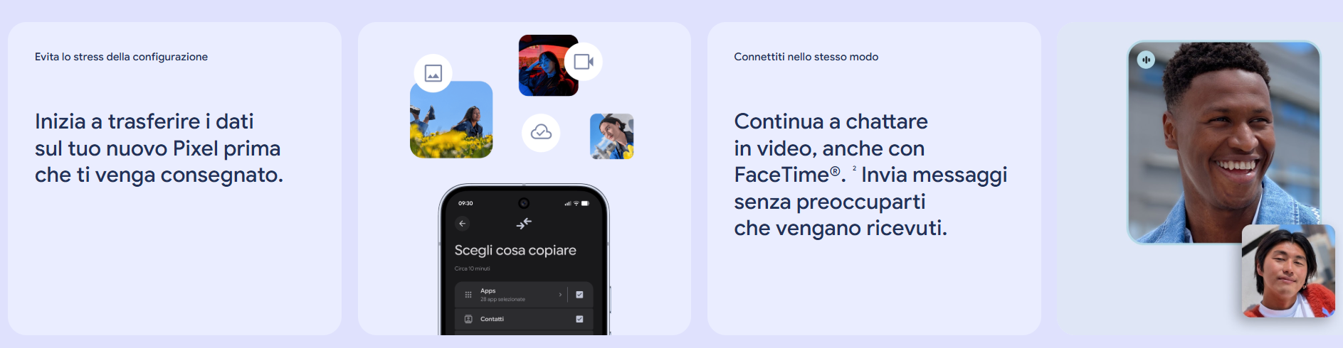 Google Pixel 10a FaceTime