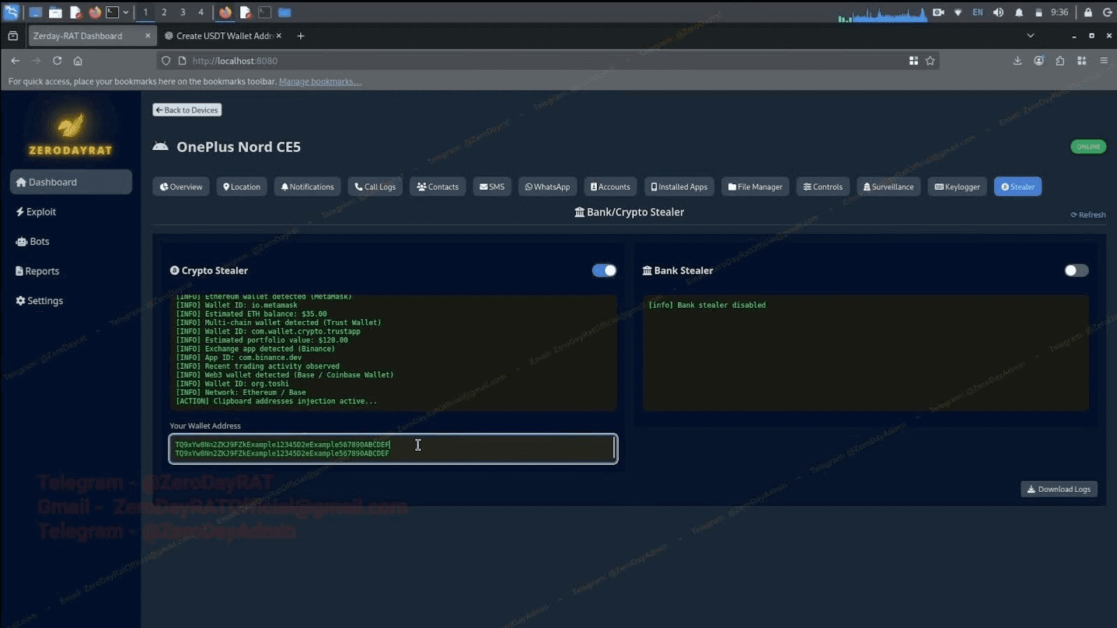 スパイウェア ゼロデイラット