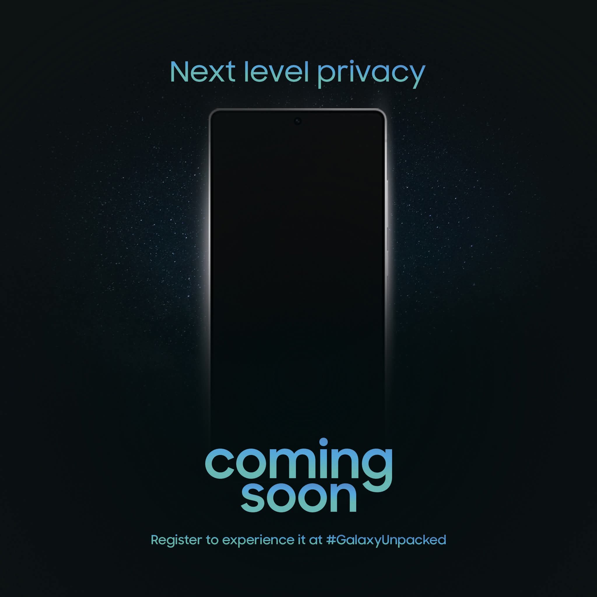 Samsung Galaxy S26 Ultraのティーザープライバシーディスプレイがリーク