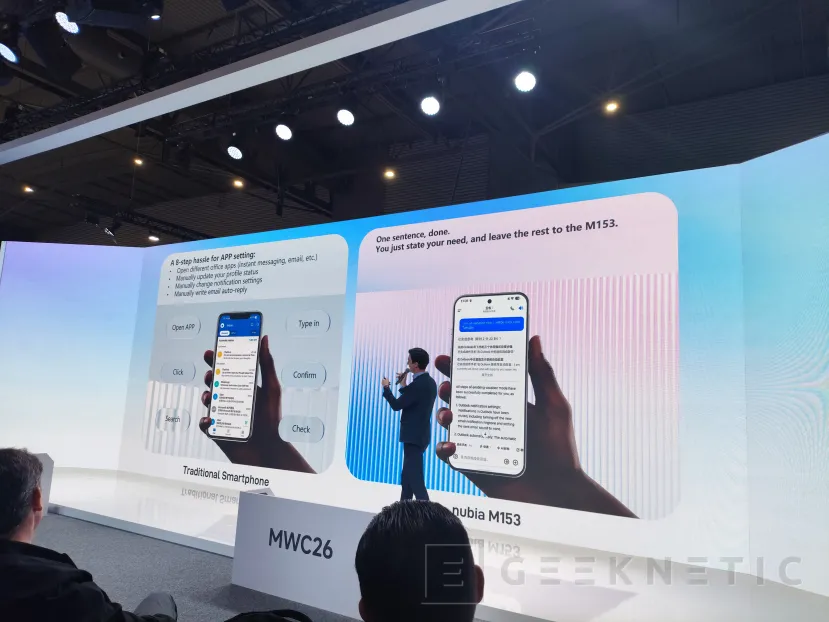 Geeknetic ZTE Nubia M153 は、複雑なアクションを実行できる高度な AI アシスタントを統合しています 4