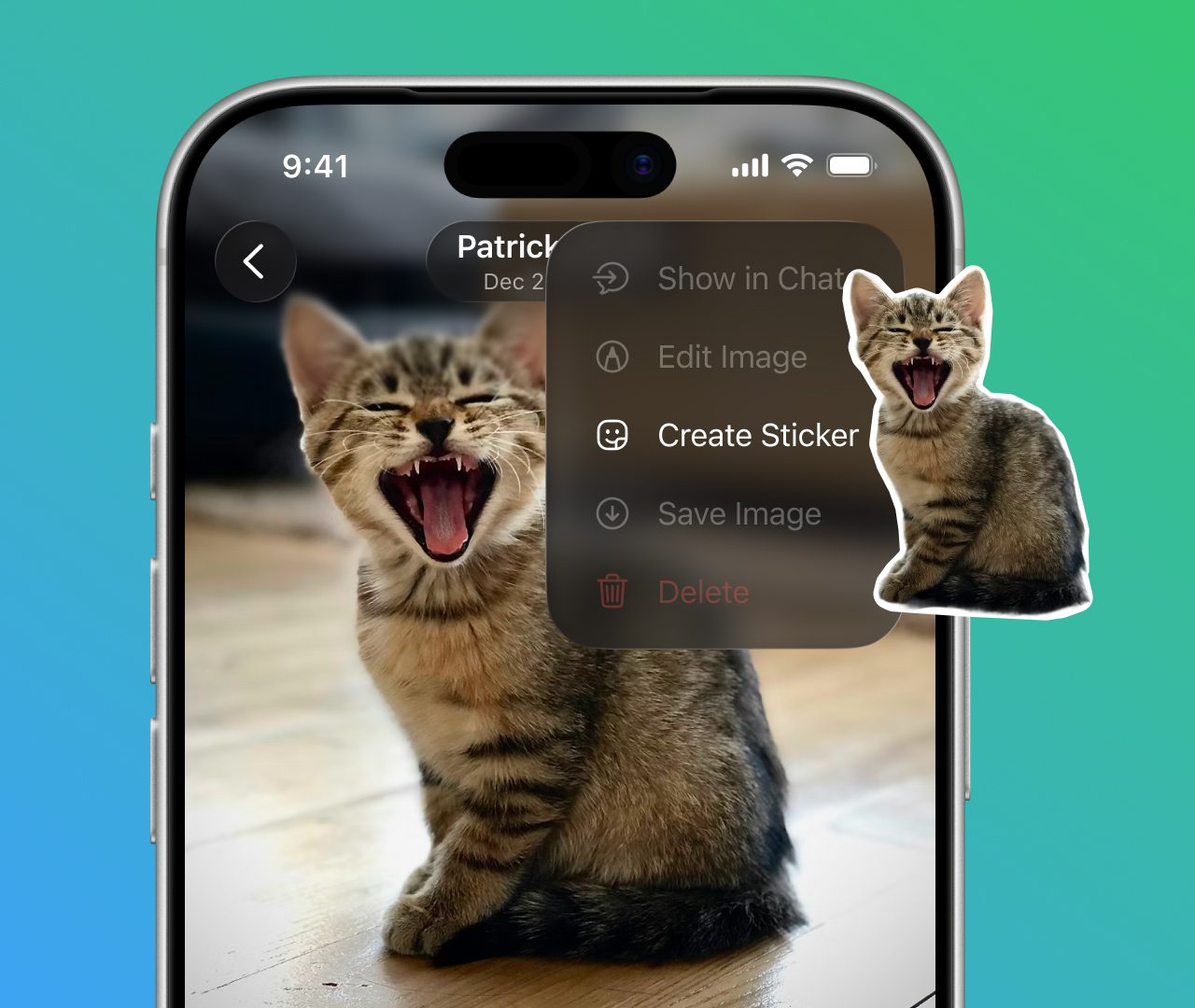 Telegram - 2026 年 3 月 - 写真用インスタント ステッカー