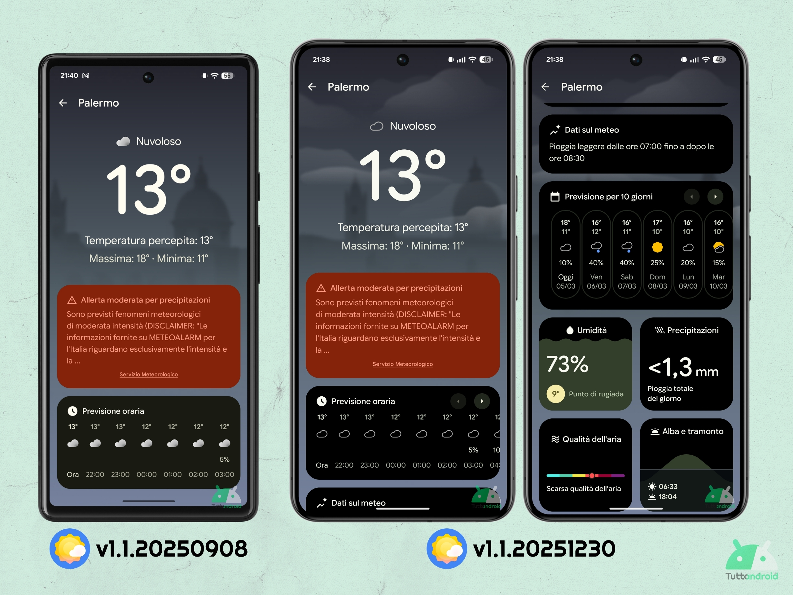Google Weather Pixel v1.1.20251230 - アクセス可能な天気アイコン