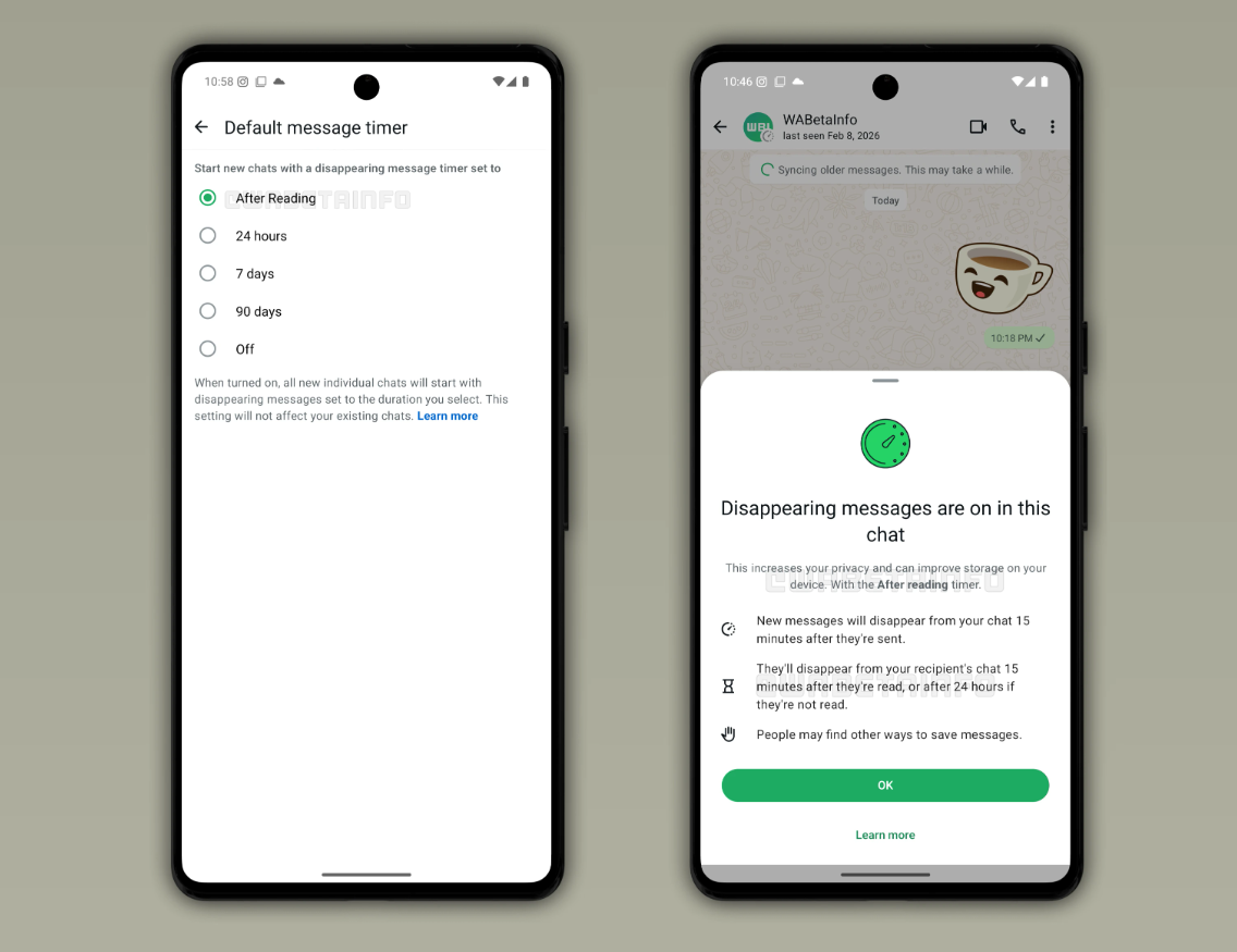 WhatsApp ベータ版