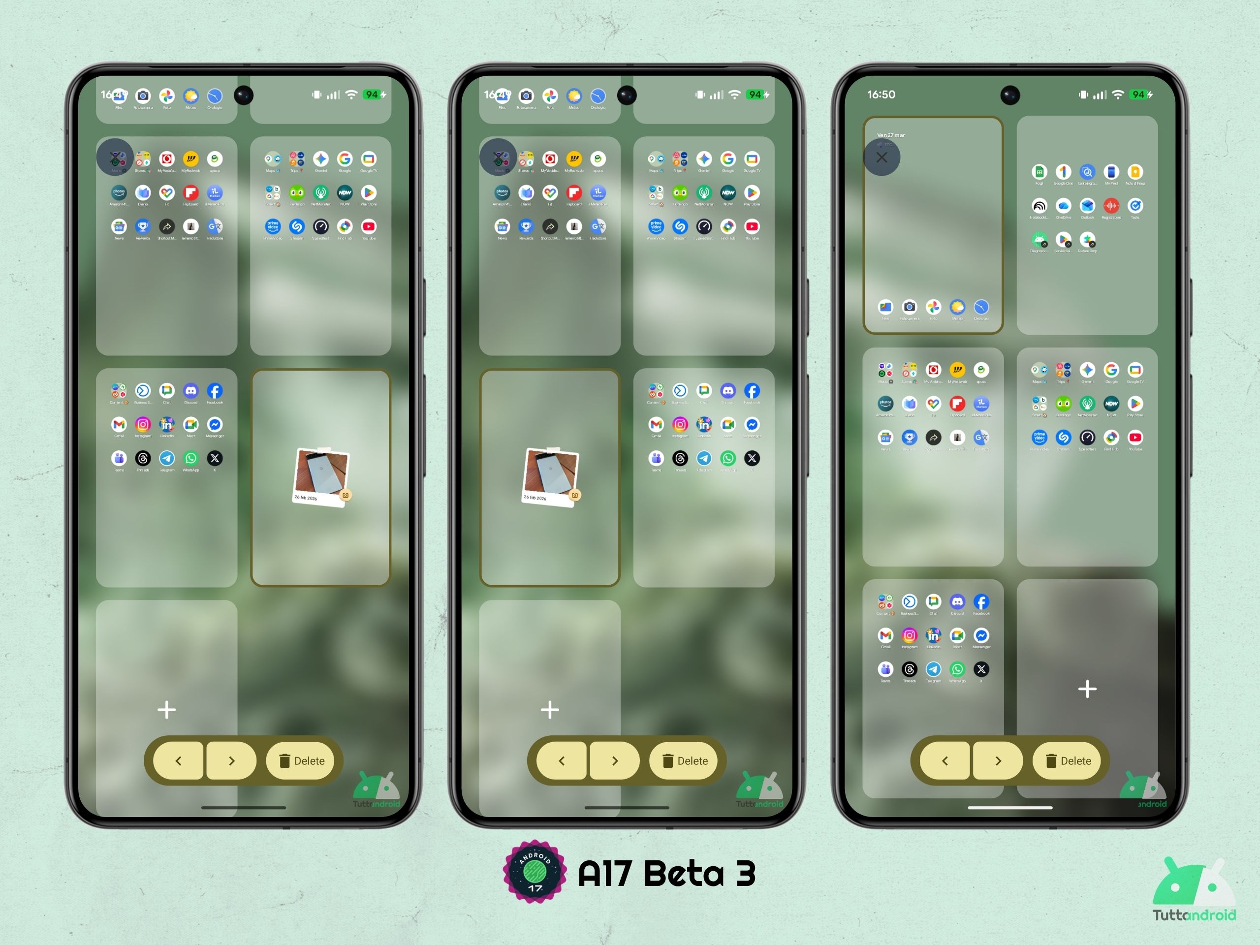 Android 17 - Pixel Launcher - 隠しオーガナイザー機能