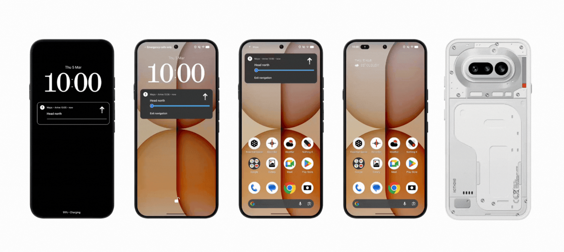 Nothing Phone (4a) - 最初の更新 - 01 Glyph Bar のライブ更新