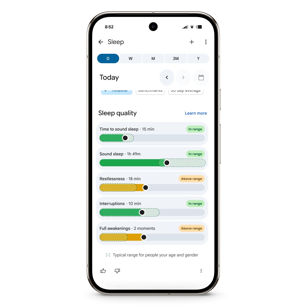 Fitbit - パブリック プレビュー - 新しい睡眠追跡エクスペリエンス