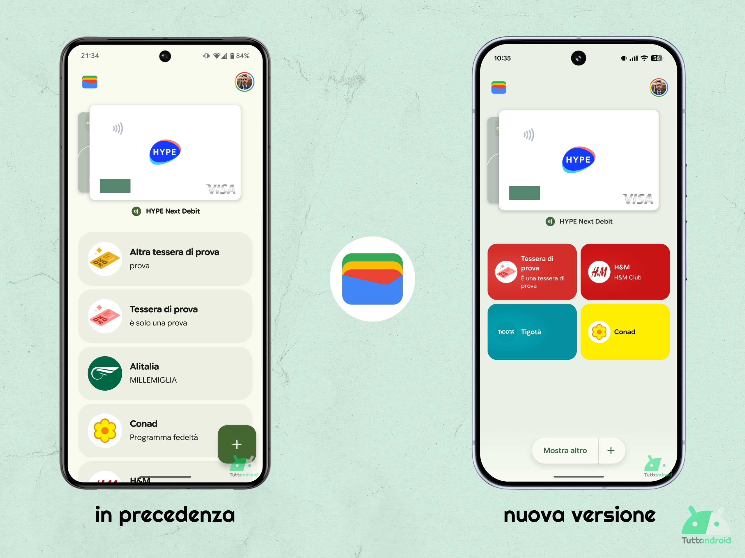 Google ウォレット v26.13.895961950 - 新しいアプリ エクスペリエンス