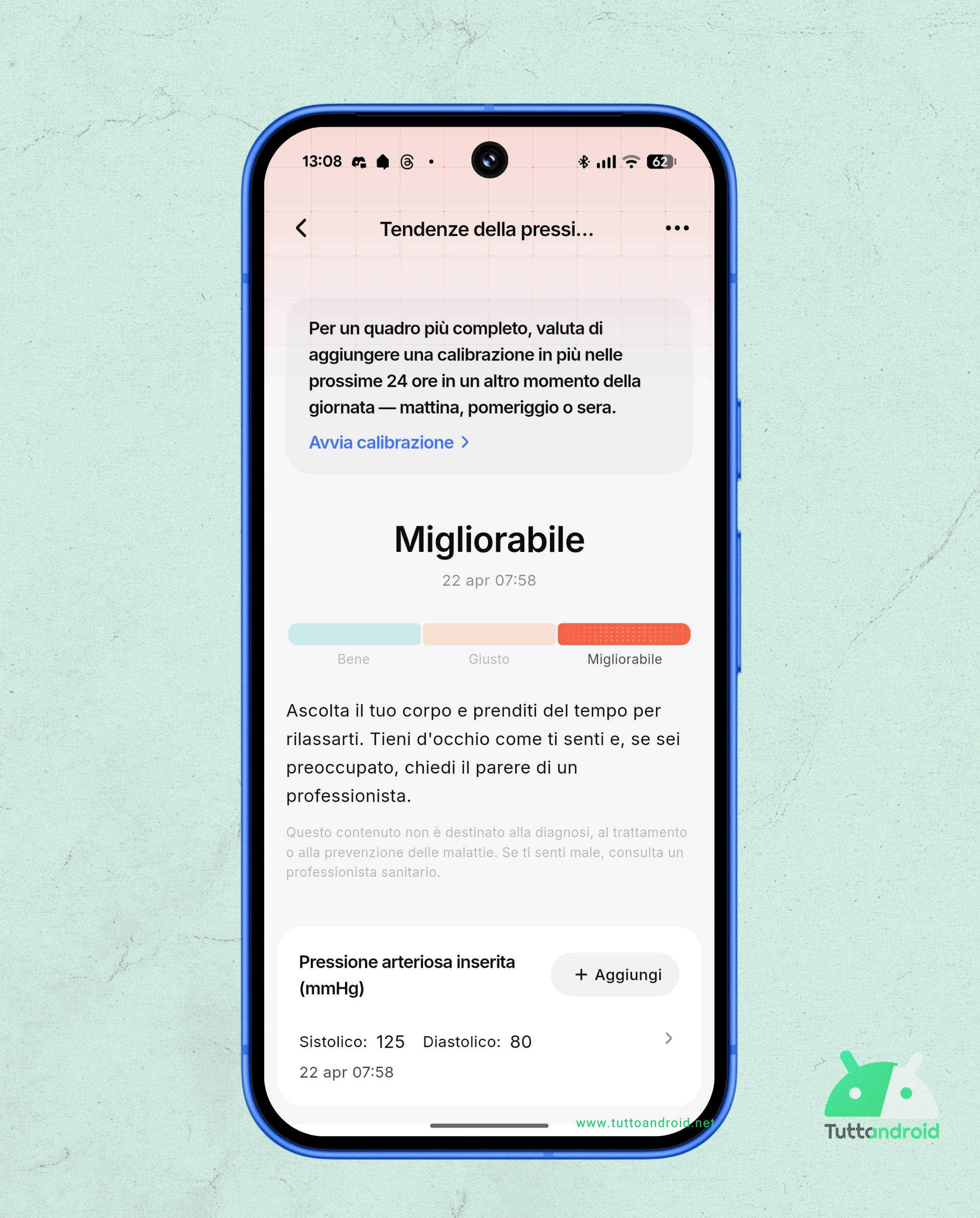 RingConn v3.16.1 ベータ版 - バージョン 4 プレビュー - 血圧傾向 01