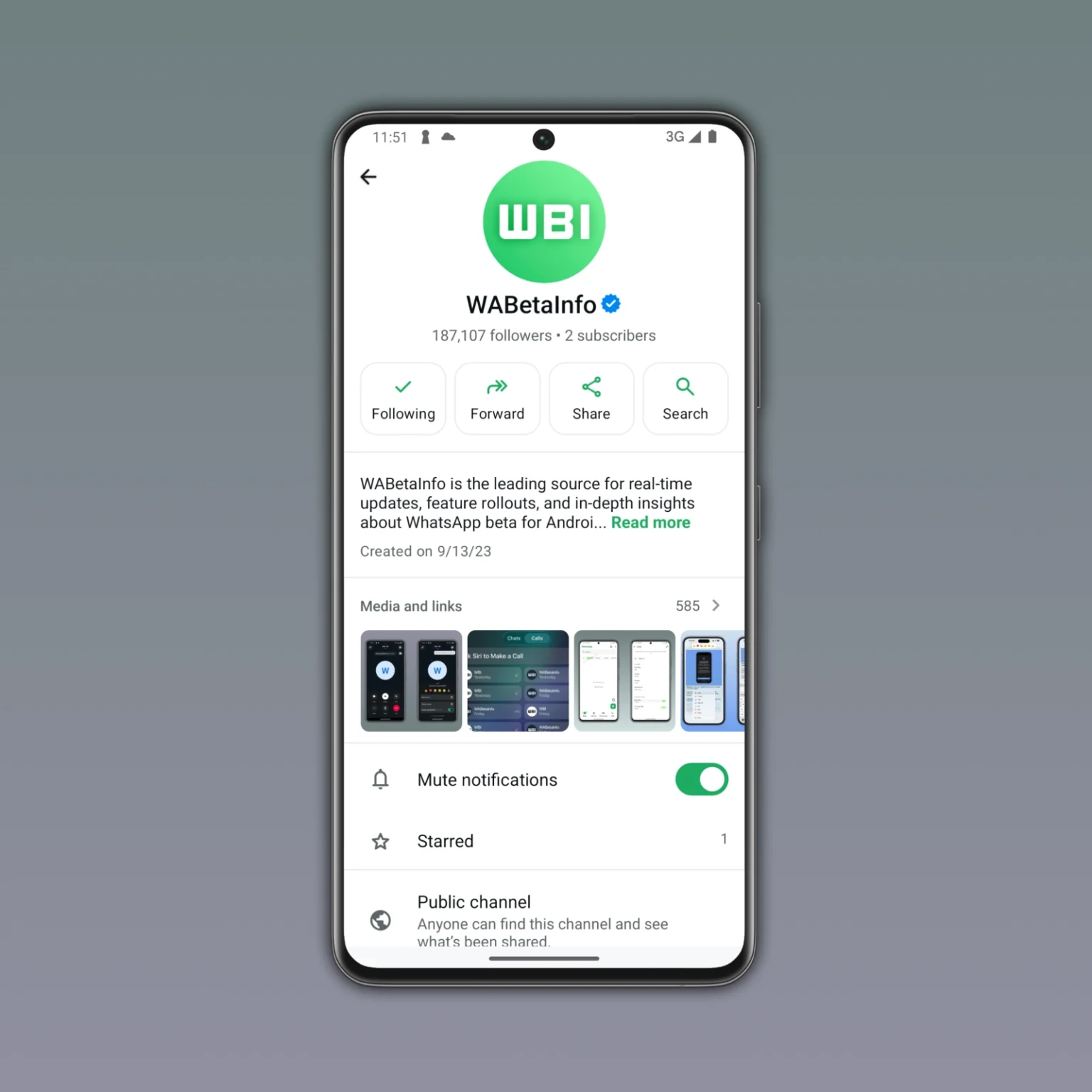 Whatsapp 有料チャンネル