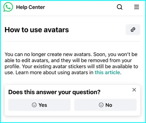 Whatsappのアバター
