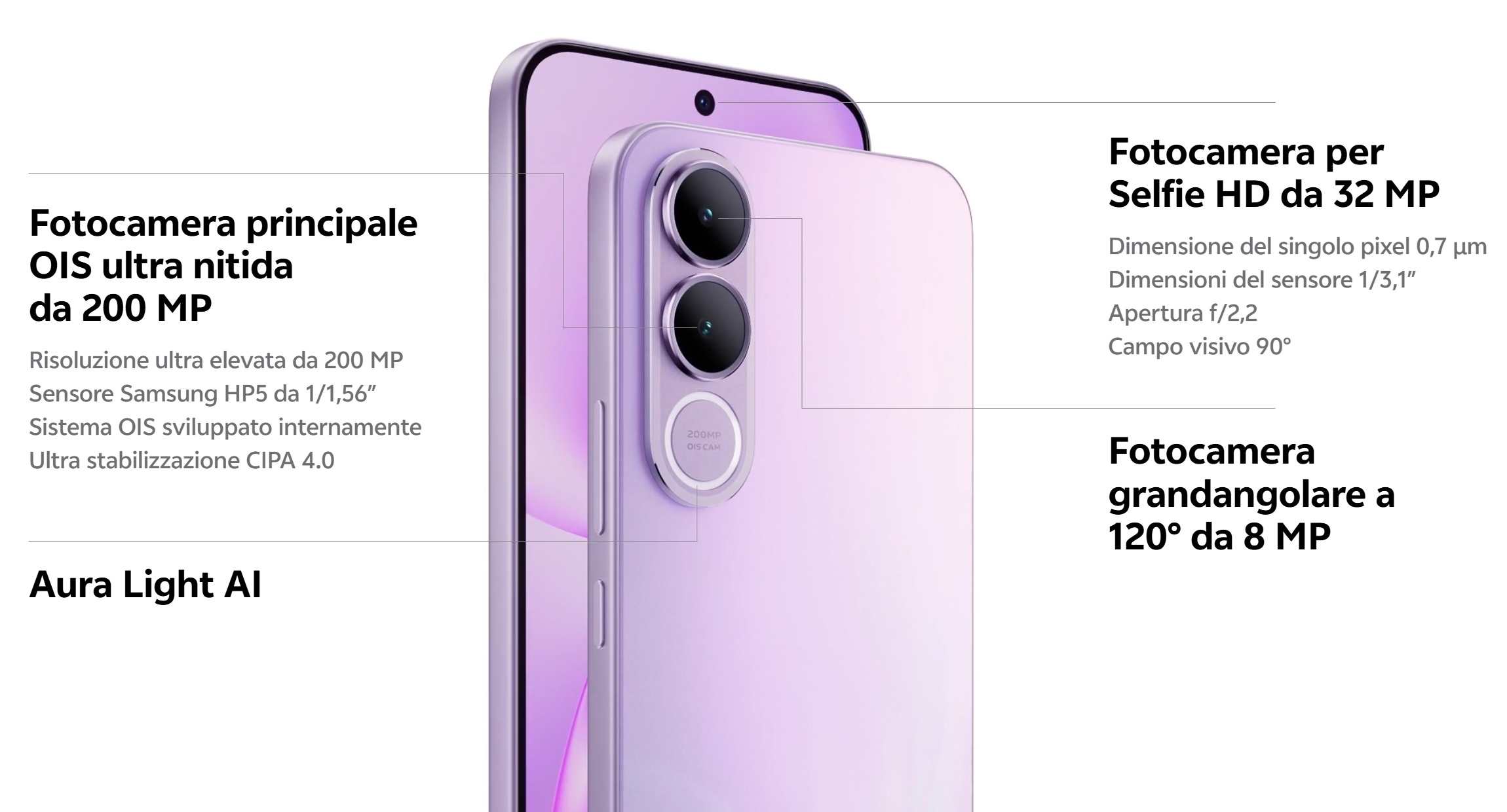 vivo V70 FE ぜひ - カメラ