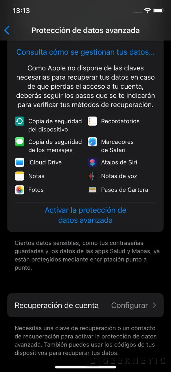 Geeknetic Apple iPhone 6 で iCloud のデータをバックアップまたは同期する方法