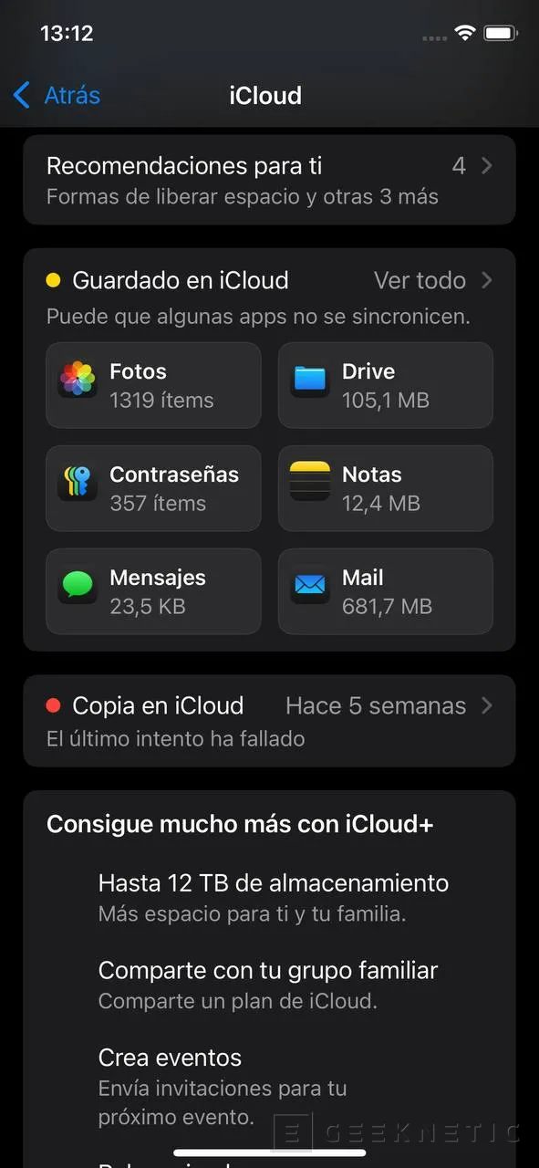Geeknetic Apple iPhone 11 で iCloud のデータをバックアップまたは同期する方法
