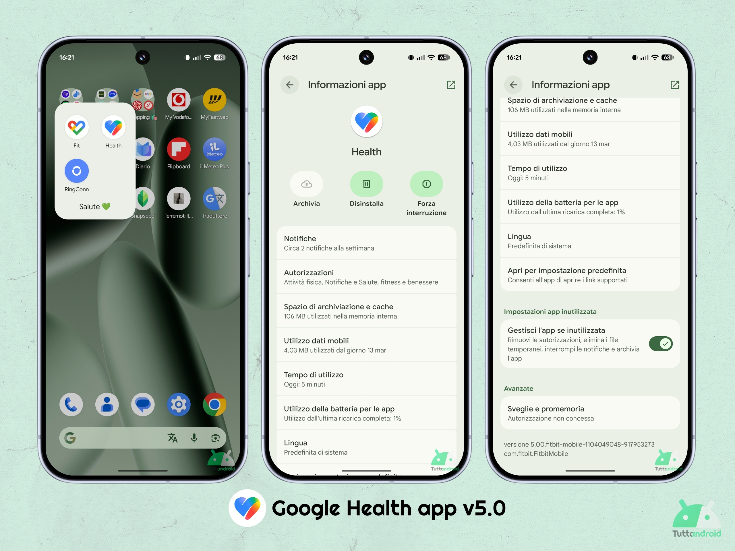 Google Health v5.0 - 更新後の状況