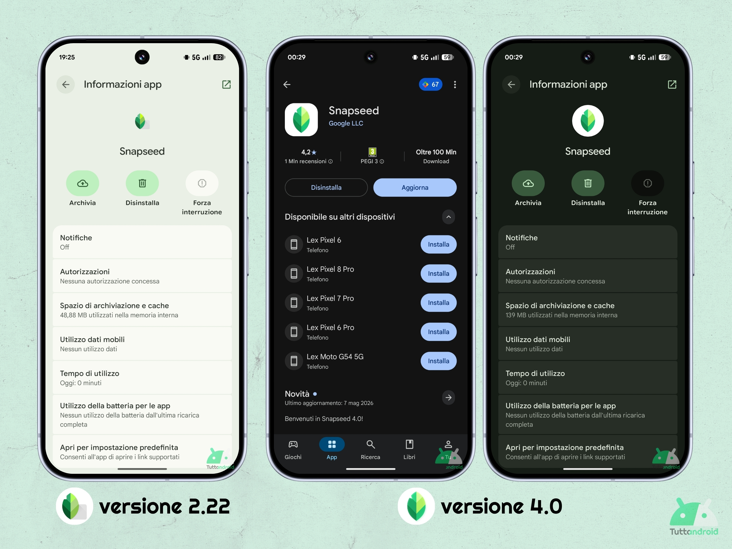 Google スナップシード v4.0 - アップデート