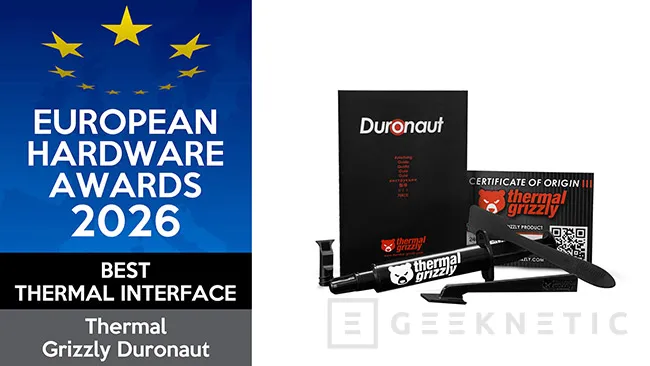 Geeknetic これらは European Hardware Awards 2026 の受賞者です 22