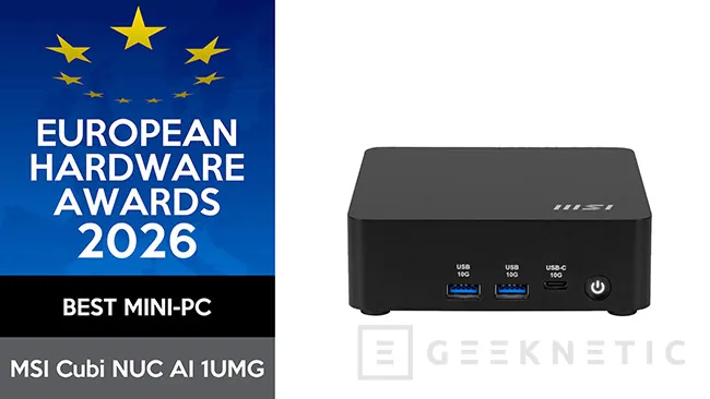 Geeknetic これらは European Hardware Awards 2026 の受賞者です 40