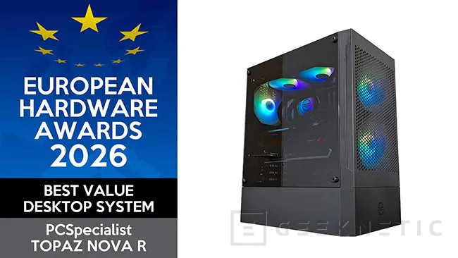 Geeknetic これらは European Hardware Awards 2026 の受賞者です 61