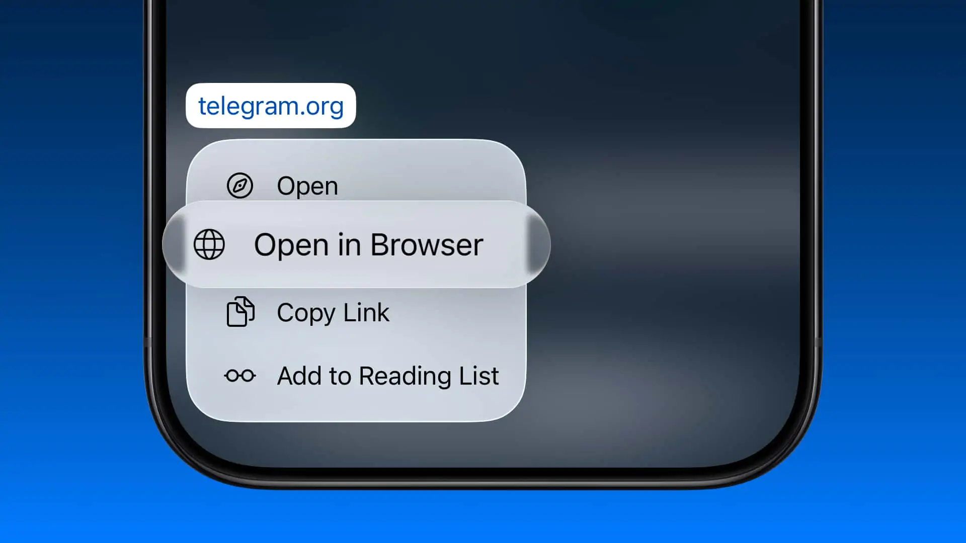 Telegram - 2026 年 6 月更新 - ブラウザーのクイック選択