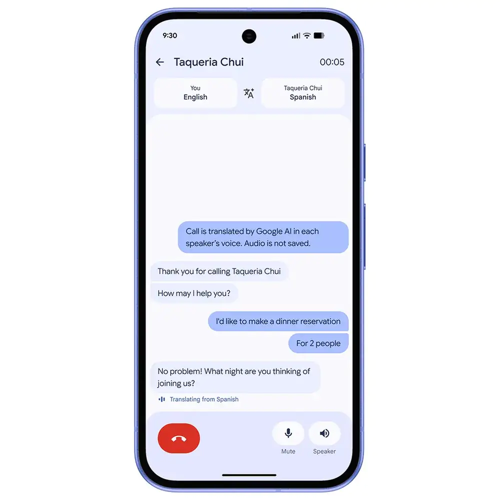 Google Pixel Drop - 2026 年 6 月 - 06 音声翻訳