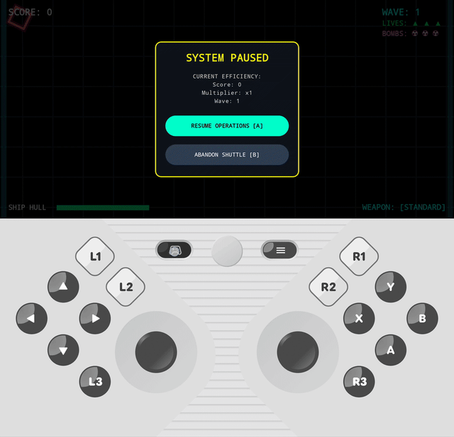 Android 17 - 折りたたみ式ゲーム モード - ゲームパッドのカスタマイズ