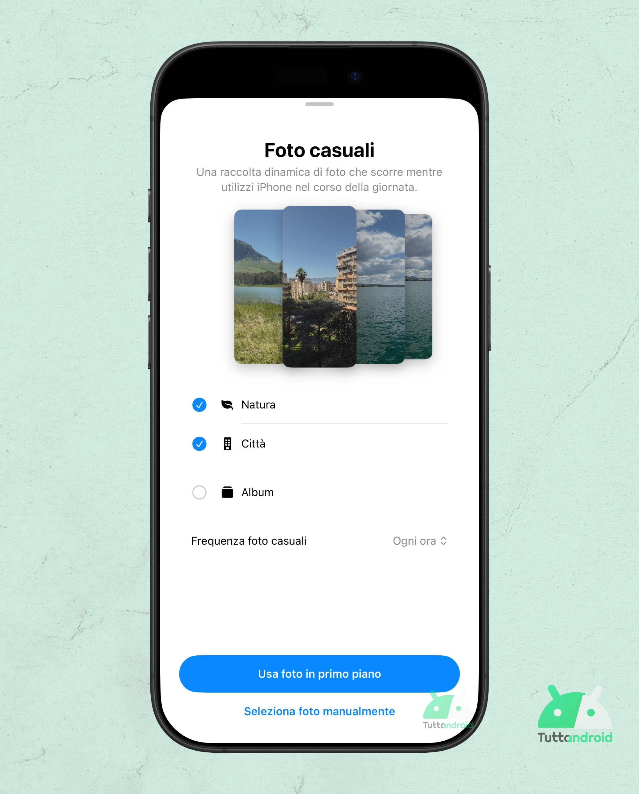 Apple iOS 26 - 壁紙 - ランダムな写真