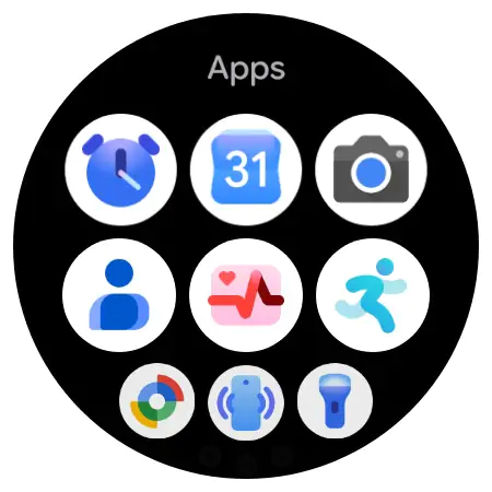 Google Pixel Watch 4 - 新しい心電図アプリのアイコン