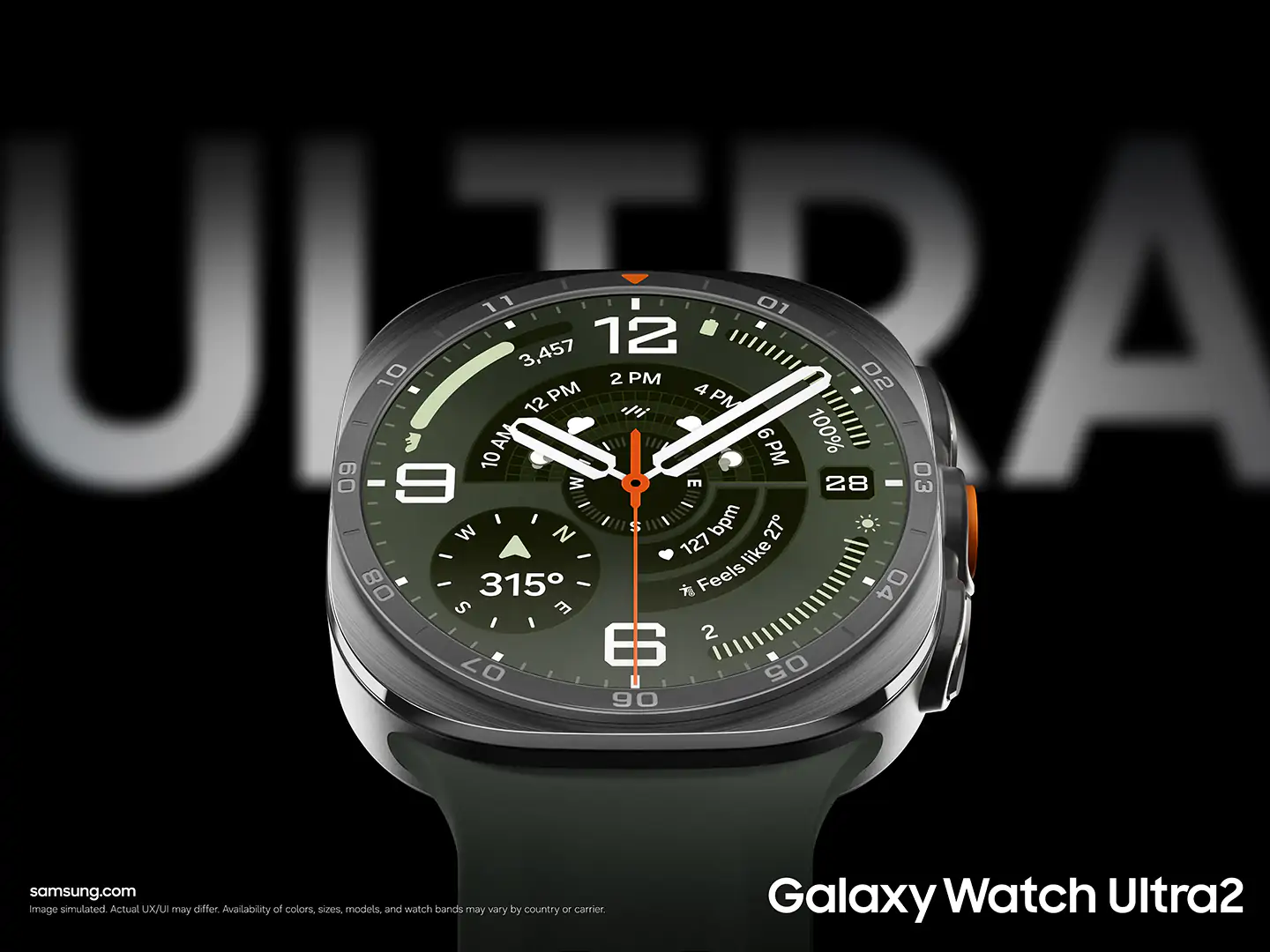 Samsung Galaxy Watch Ultra2 ヒーロー