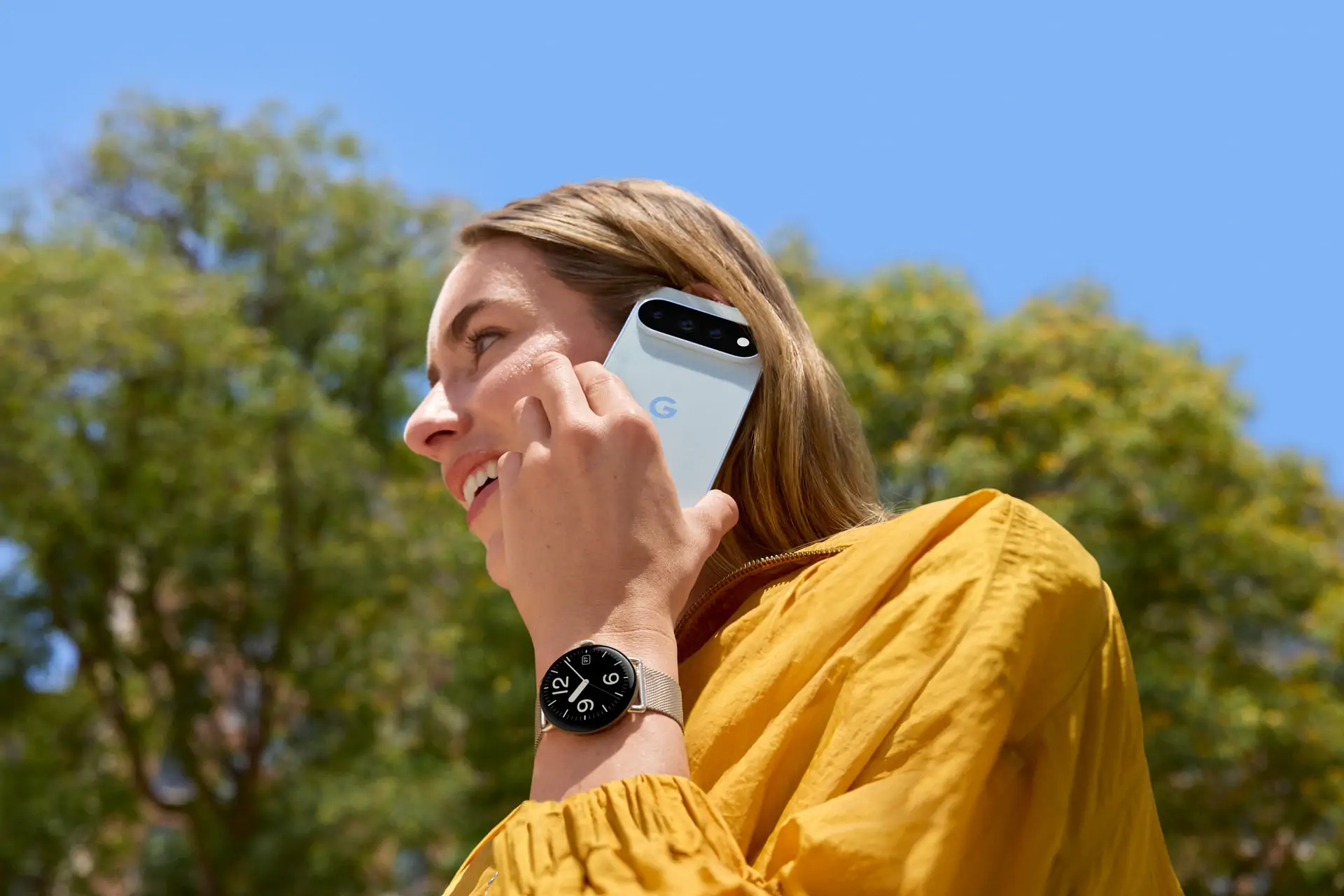 Google Pixel Watch 5 uff ライフスタイル メタル メッシュ