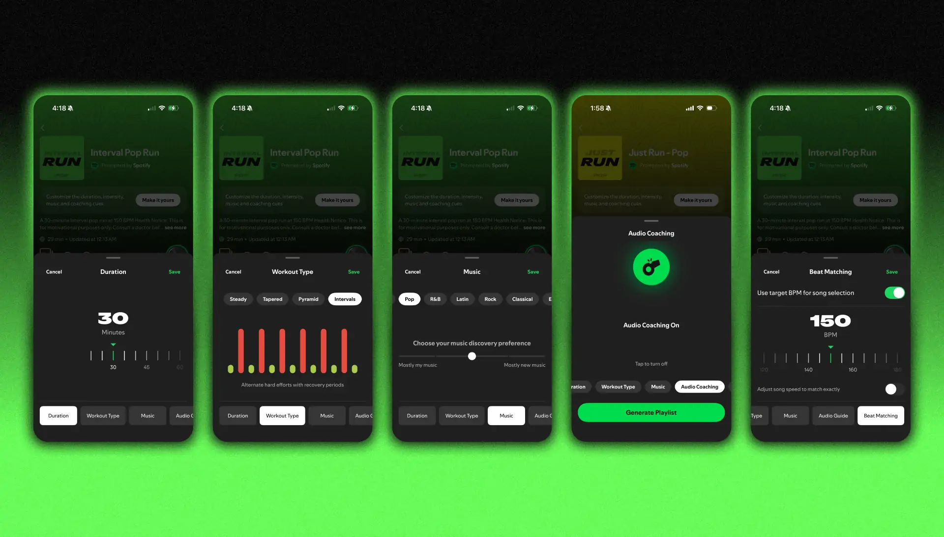 Spotify ランニング モード-2