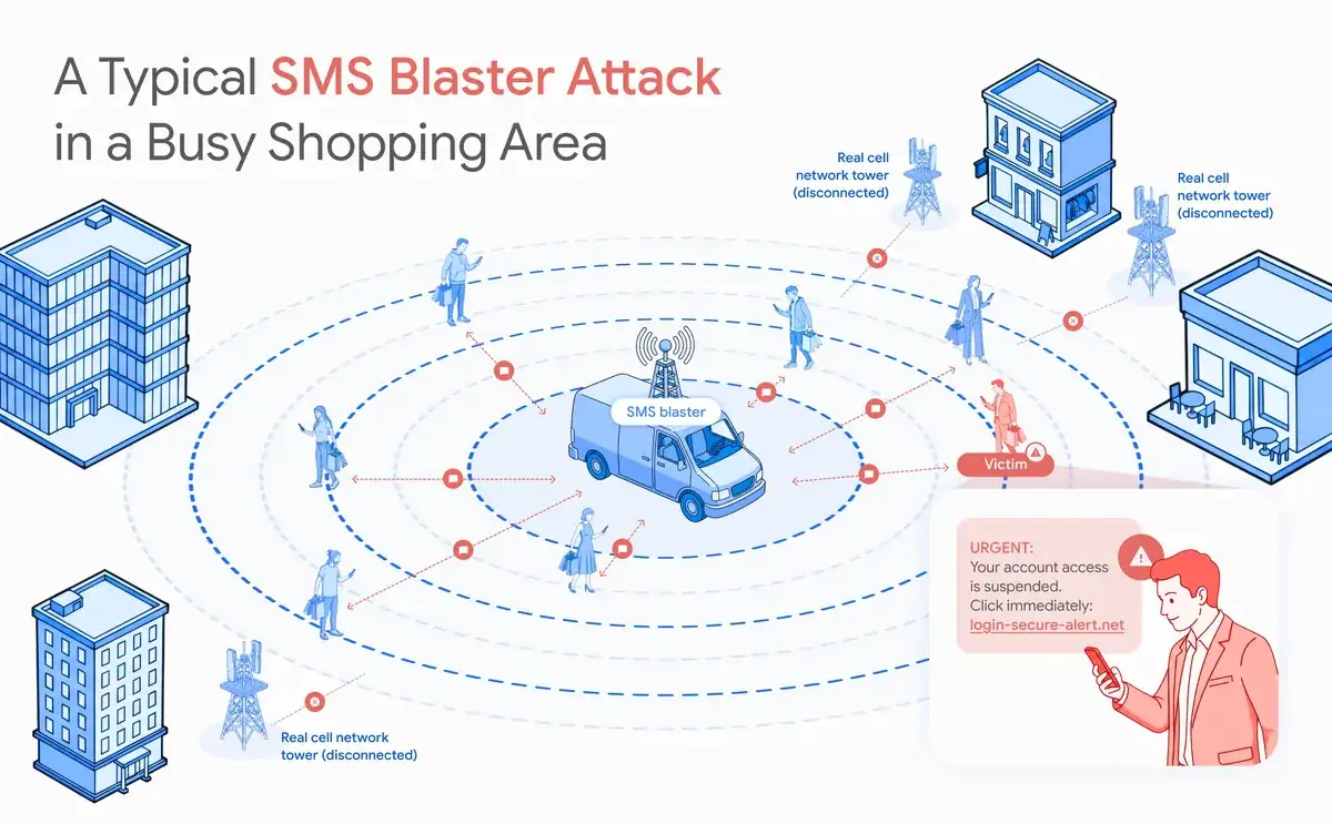 Android ネットワーク セキュリティ 17 - 2026 年 8 月 - ニュース 04 SMS Blaster