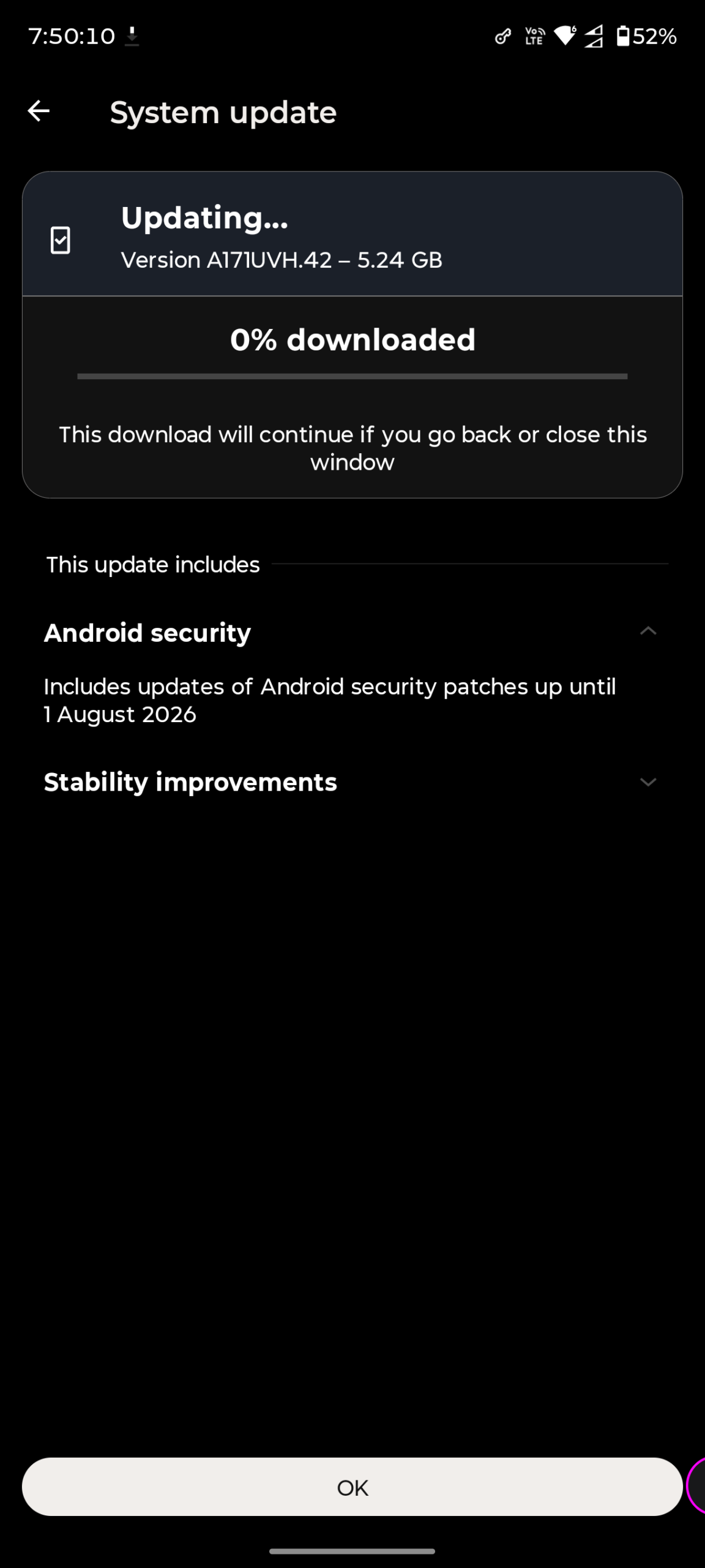 Motorola Edge 50 Ultra 上の Android 17 ベータ版