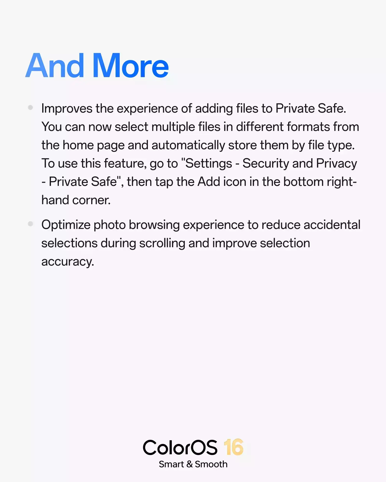 OPPO - ColorOS 16 - 2026 年 9 月更新 - ニュース 05