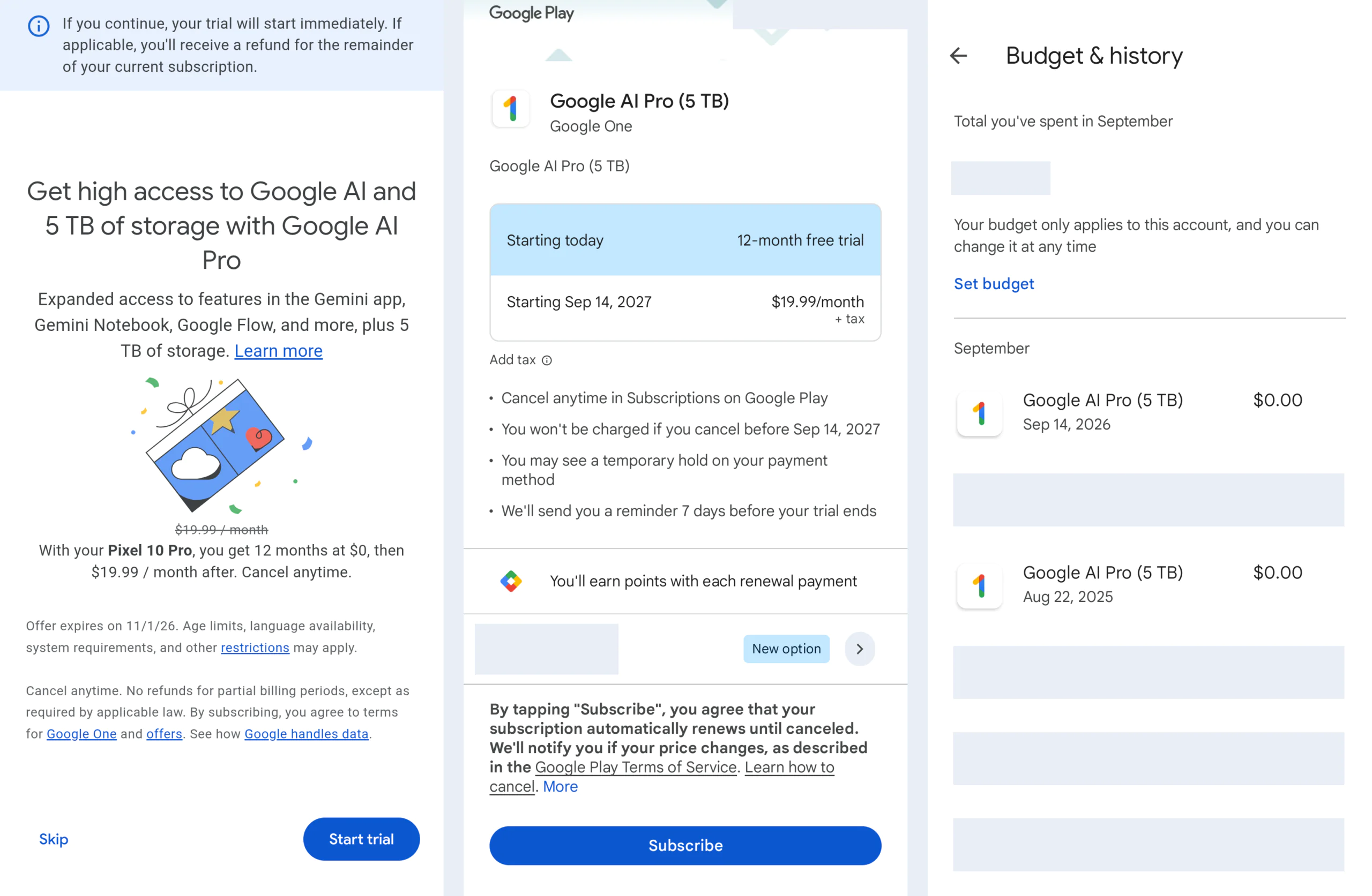 Google AI プロ 12 か月間無料