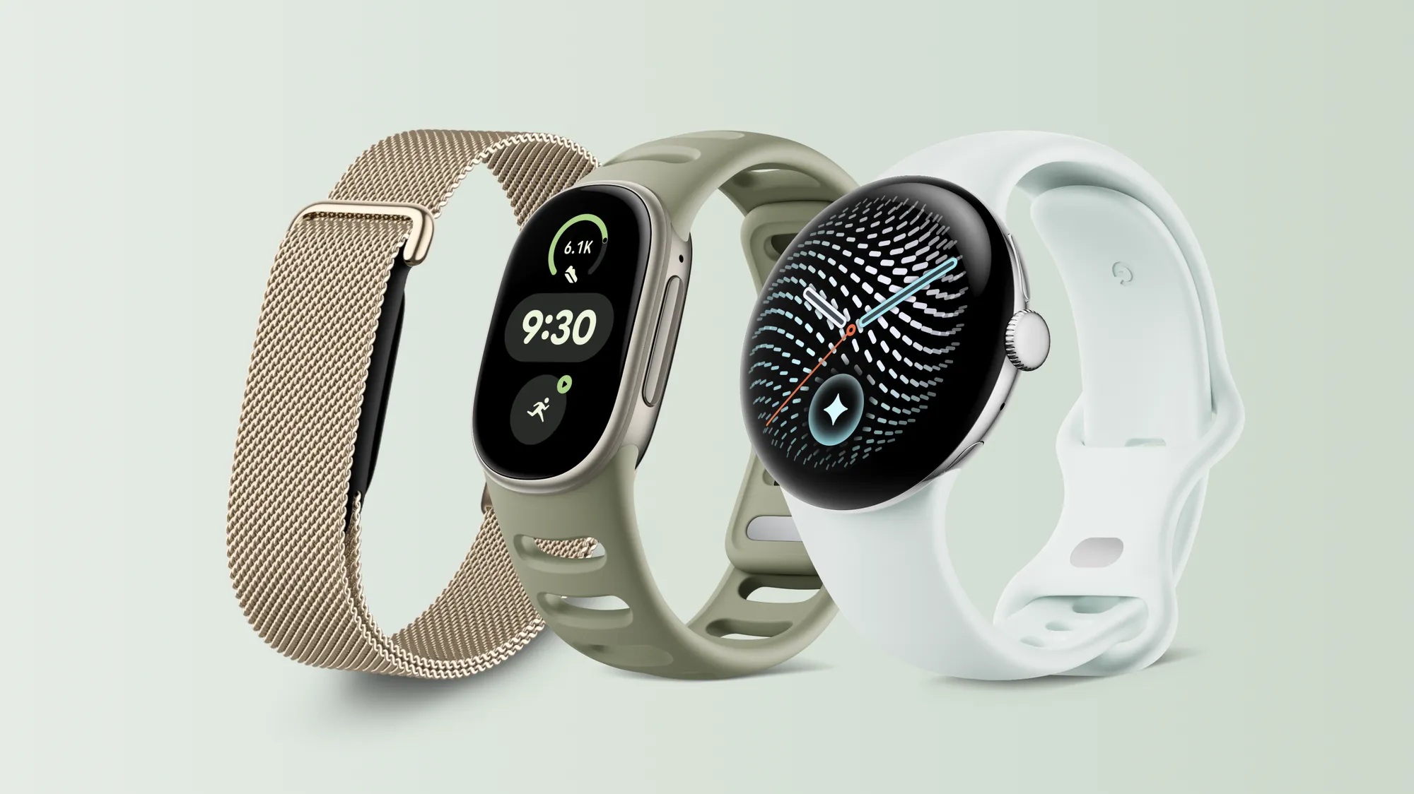 Fitbit Air、Fitbit Edge、Google Pixel Watch 5