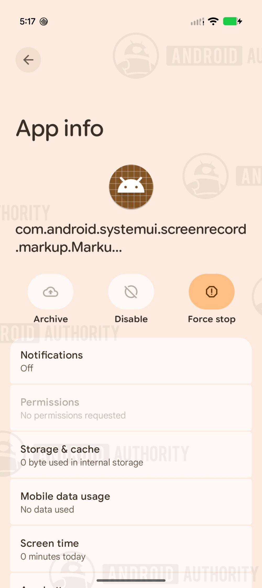 Android 17 QPR3 - ベータ 2 - AA スクリーン レコーダー マークアップ アプリ